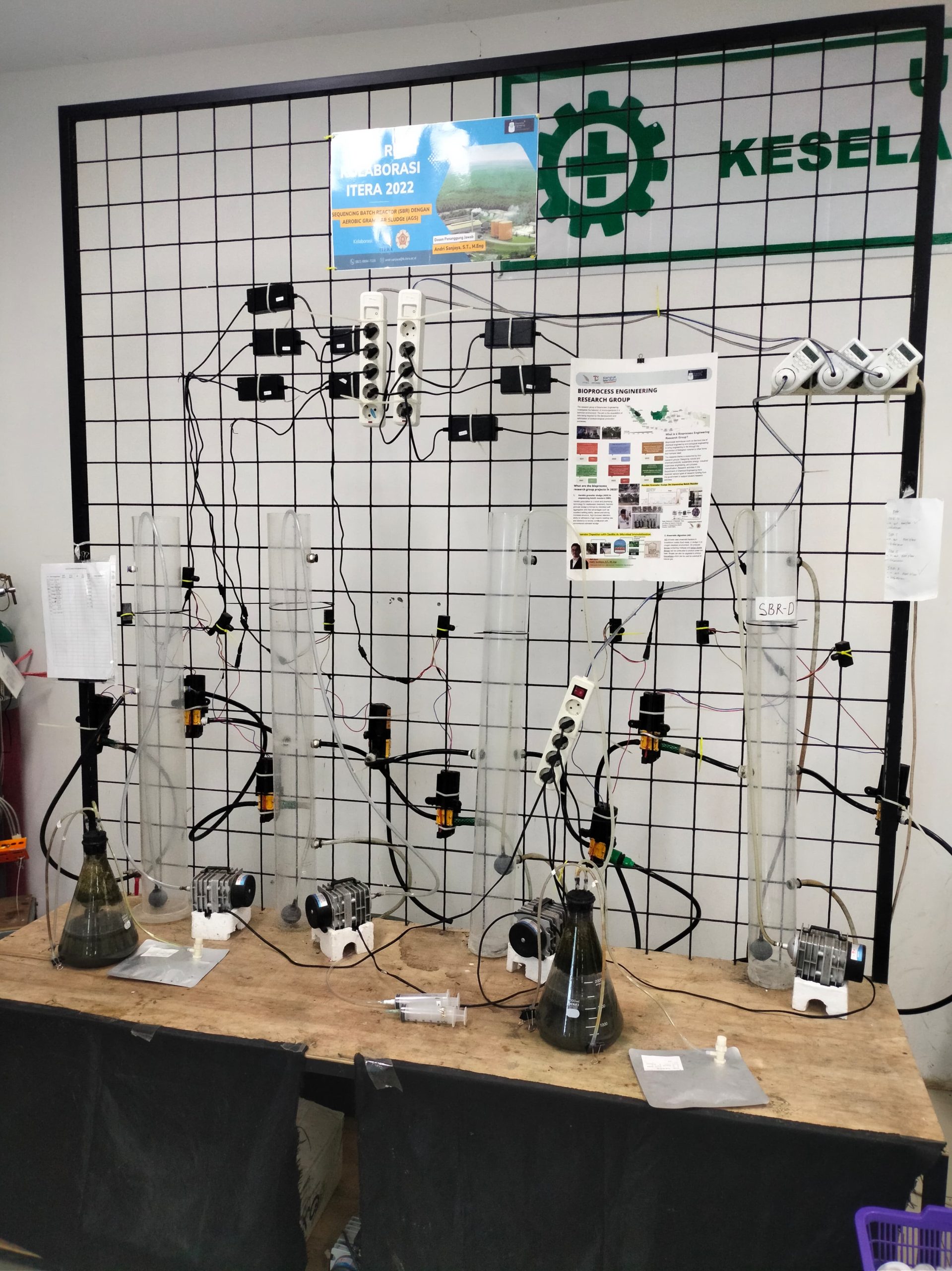 10_1 set auto feeding Sequencing Batch Reactor (Acrylic)_Lab Tek Pro